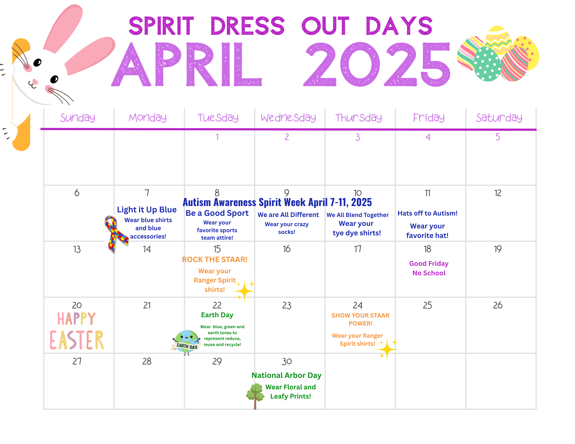 April Spirit Dress Days